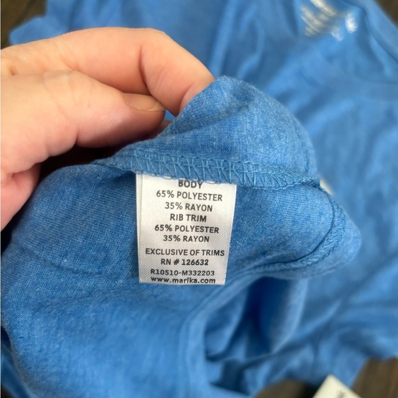 Marika Tek Dry-Wik Performance Tee V-neck Women’s Short Sleeve. Size Medium. NWT - Picture 7 of 7